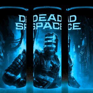 Glow in the Dark Dead Space - Isaac Clarke Gaming Cup Mug Tumbler 20oz